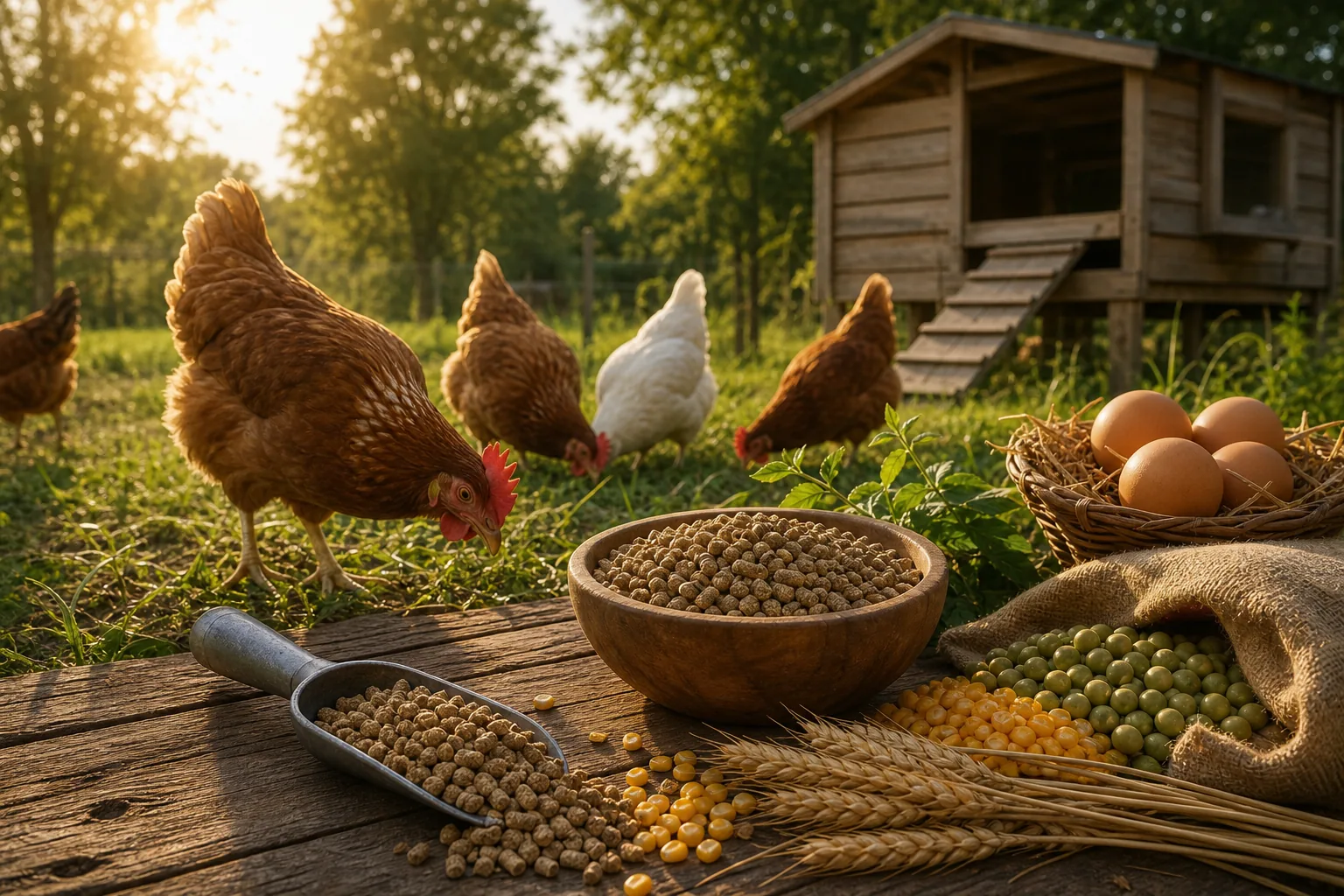 Purina® Organic Layer Pellets or Crumbles: visual reference for 3. Purina® Organic Layer Pellets or Crumbles, non-GMO for clean-label flocks