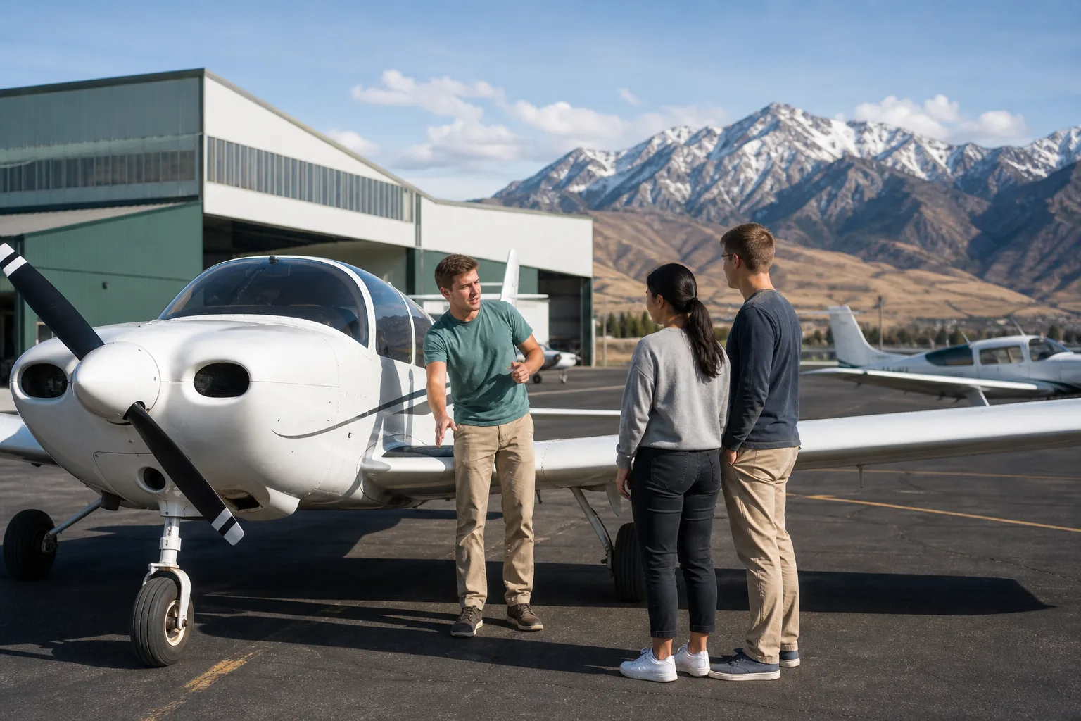 Illustration for UVU School of Aviation Sciences