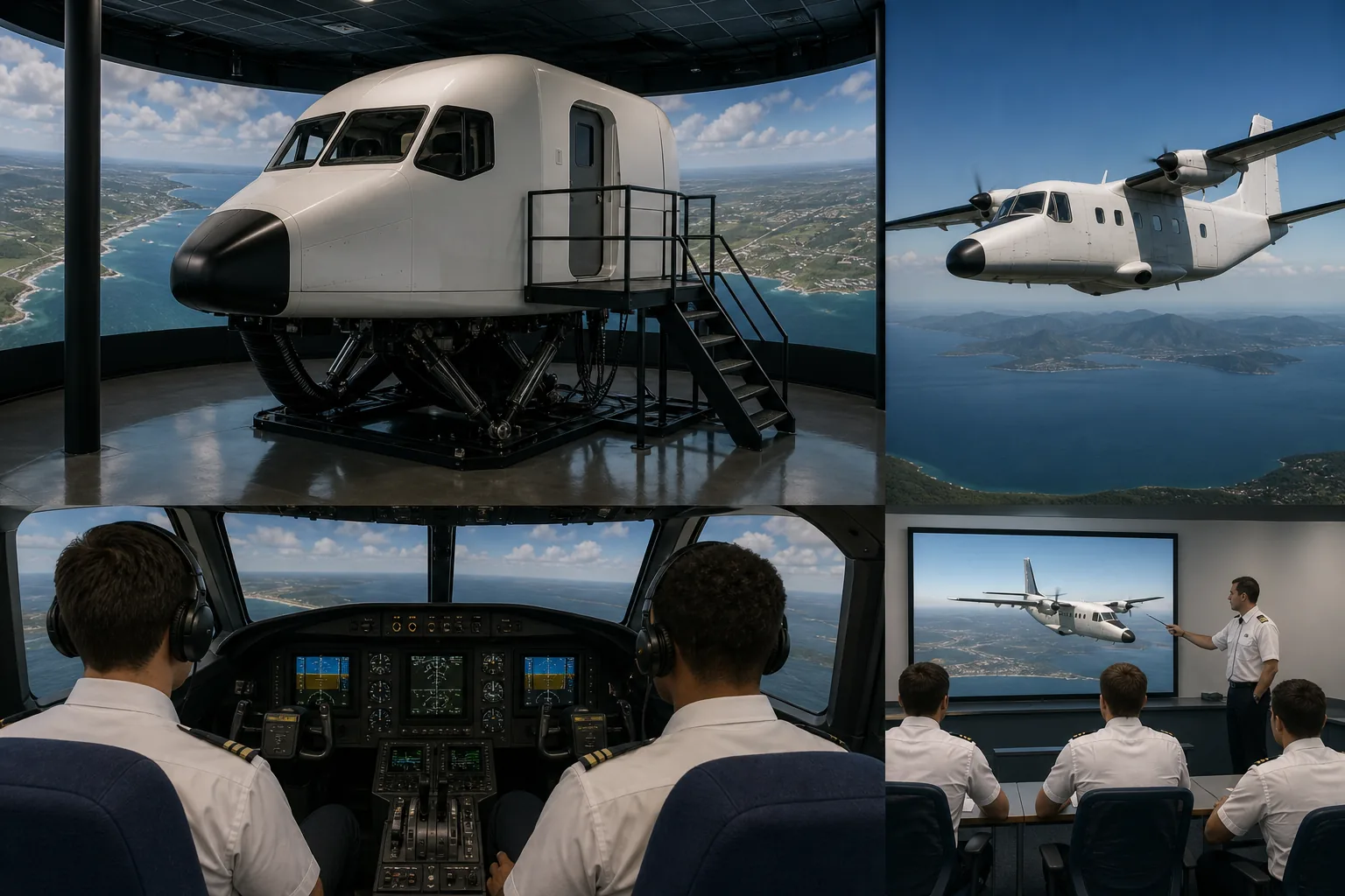 Illustration for Do228 Flight Simulation Training Device (FSTD)