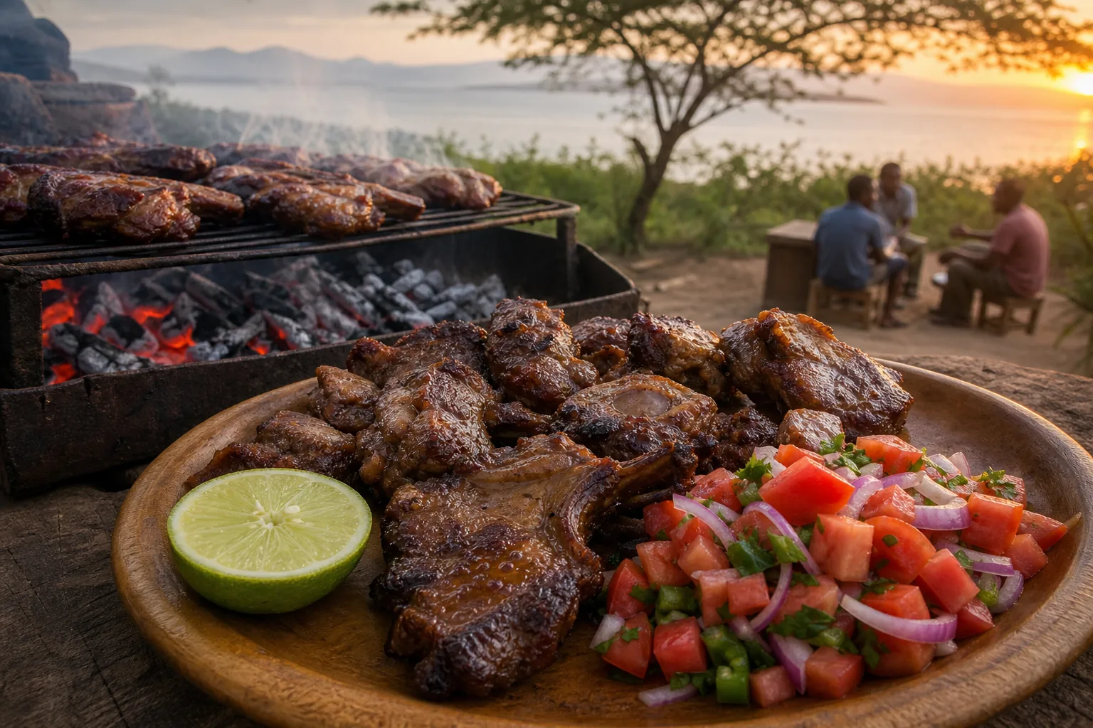 Illustration for Nyama Choma