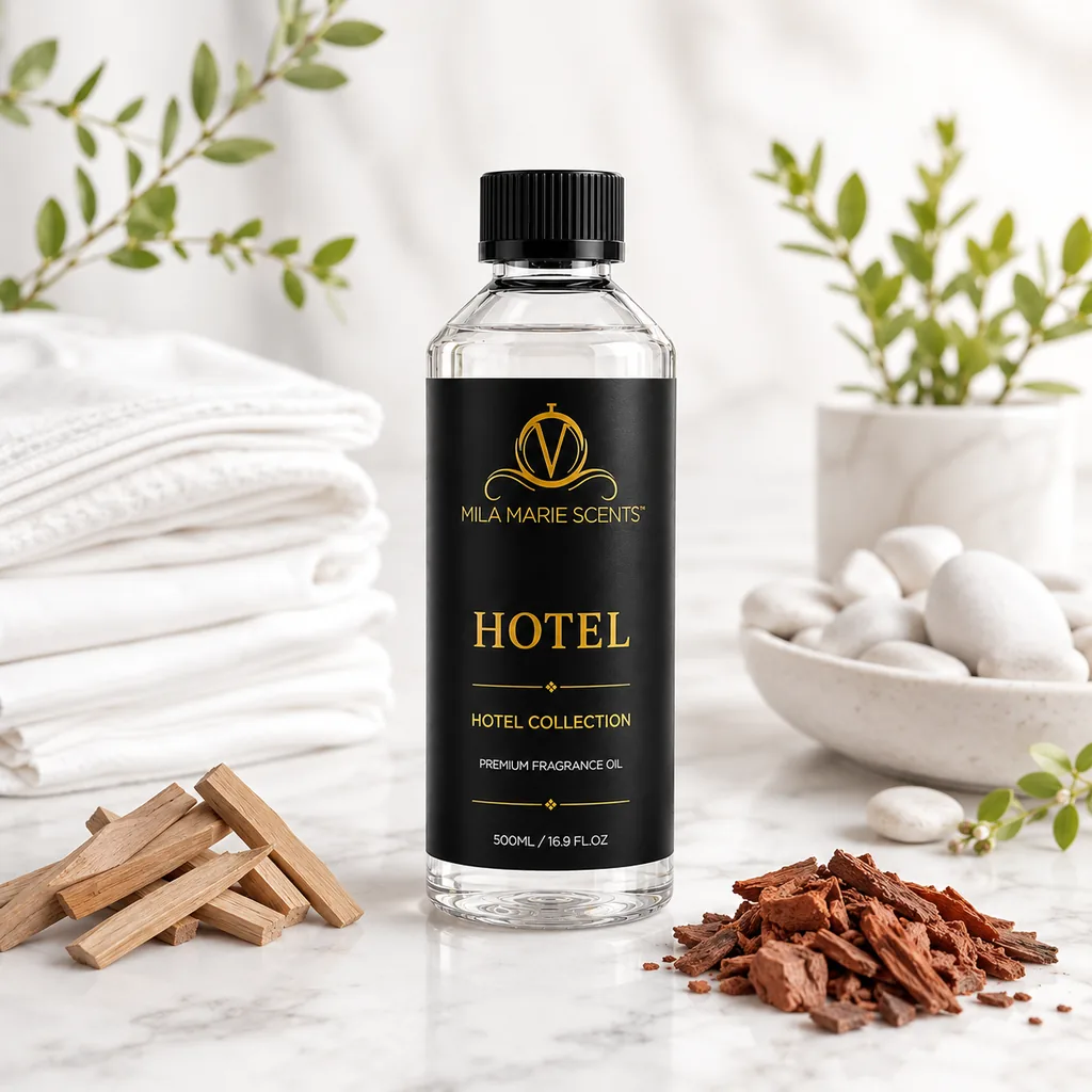 Hotel: visual reference for 4. Hotel | Inspired by Park Hyatt · Fresh Linen · Cedar & Sandalwood