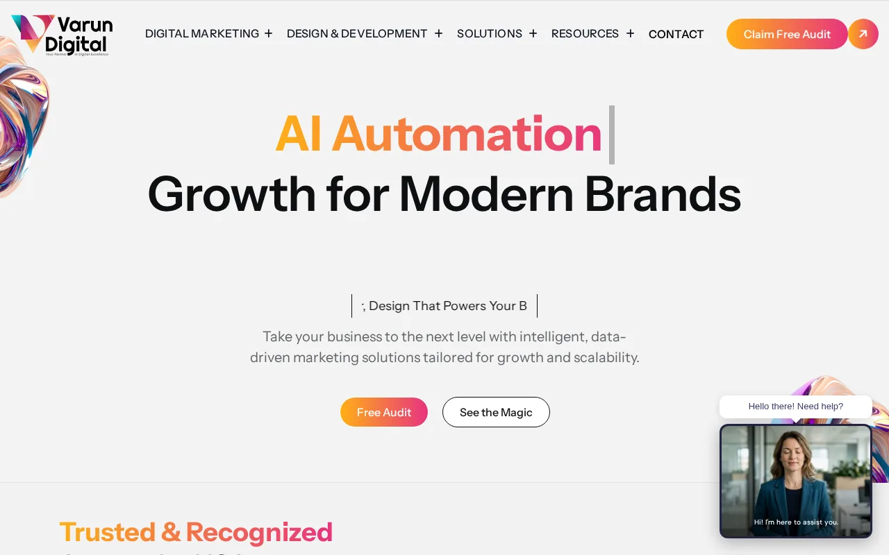 Varun Digital Media: visual reference for 3. Varun Digital Media — AI‑driven HubSpot strategy and implementation