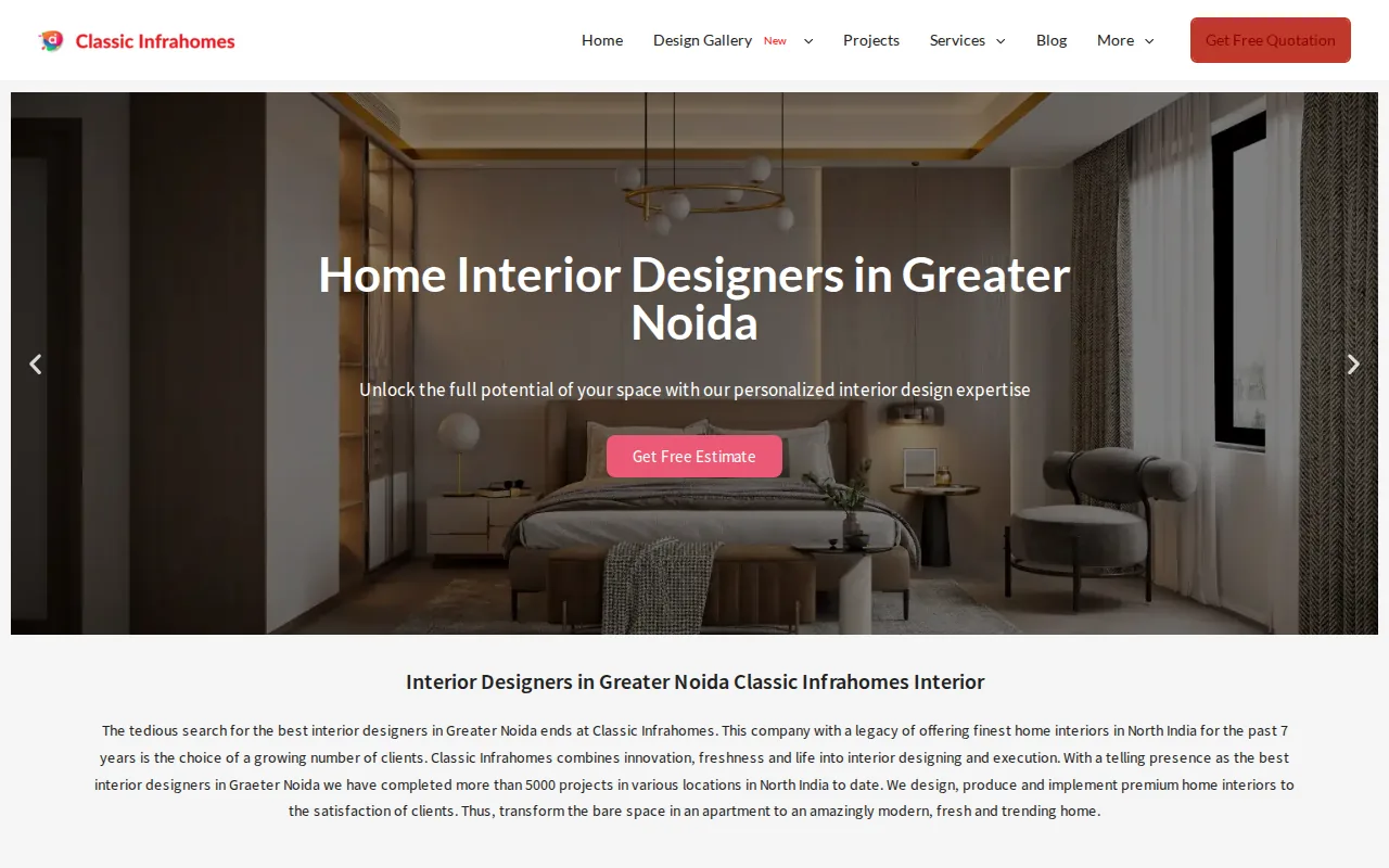 Classic Infrahomes Interior: visual reference for 1. Classic Infrahomes Interior