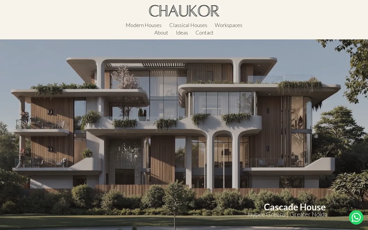 Chaukor Studio: visual reference for 5. Chaukor Studio, Sustainable and timeless villa design