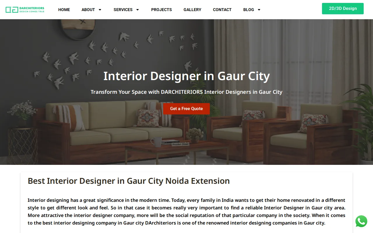 D'Architeriors: visual reference for 9. D'Architeriors, Mid-range custom interiors