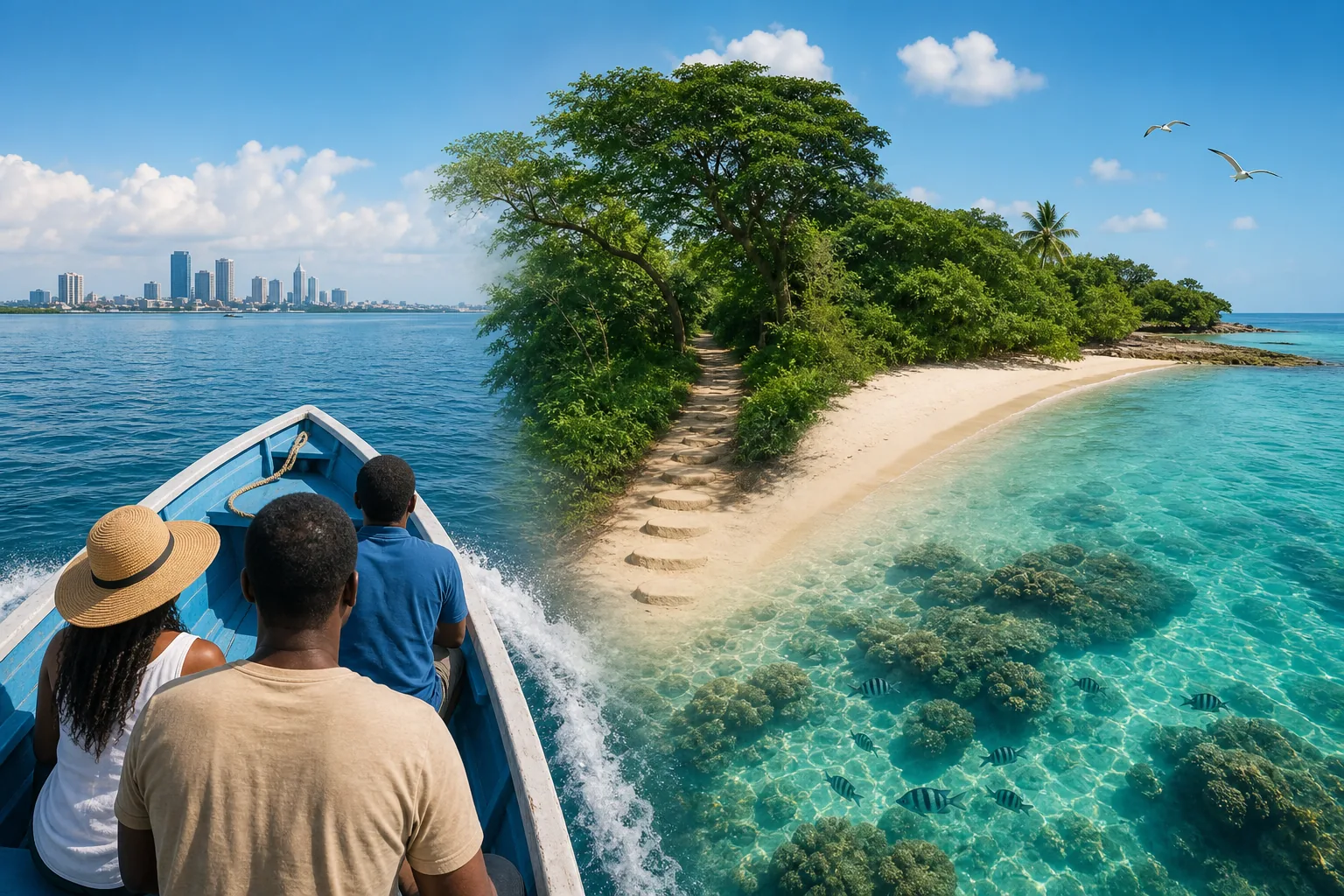 Illustration for Bongoyo Island