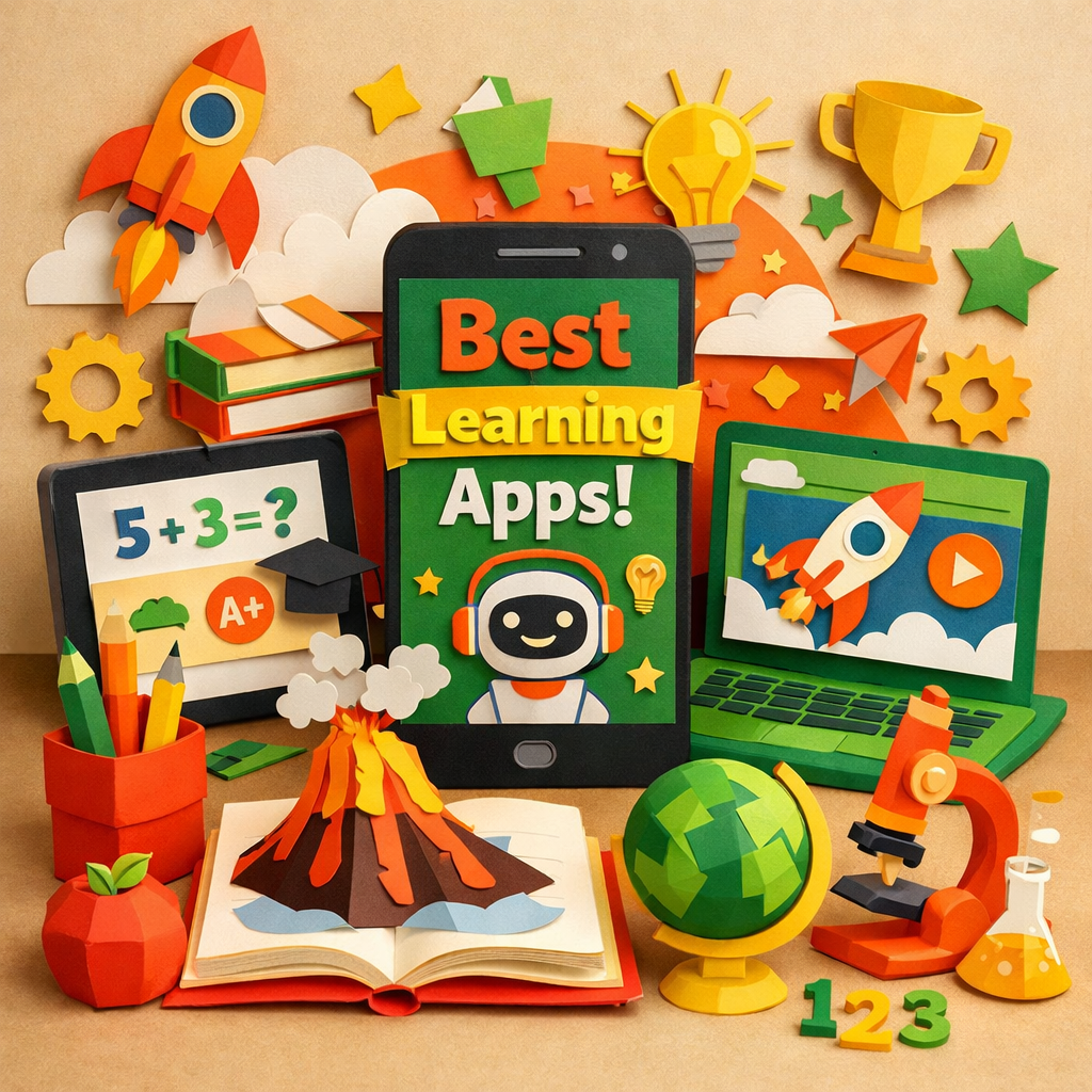 Best learning apps of 2026 — comparison of Anki, Duolingo, Brilliant, Khan Academy, Quizlet, Blinkist, MasterClass, and MillionWhys