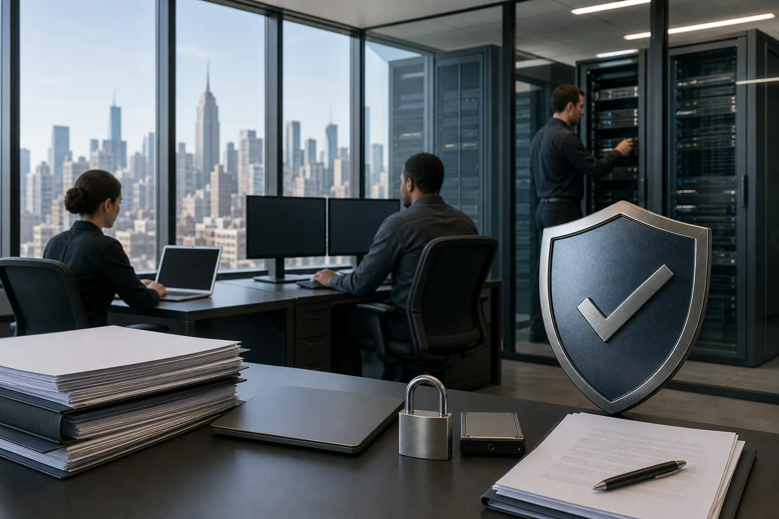 Illustration for Compliance-focused managed IT for regulated organizations
