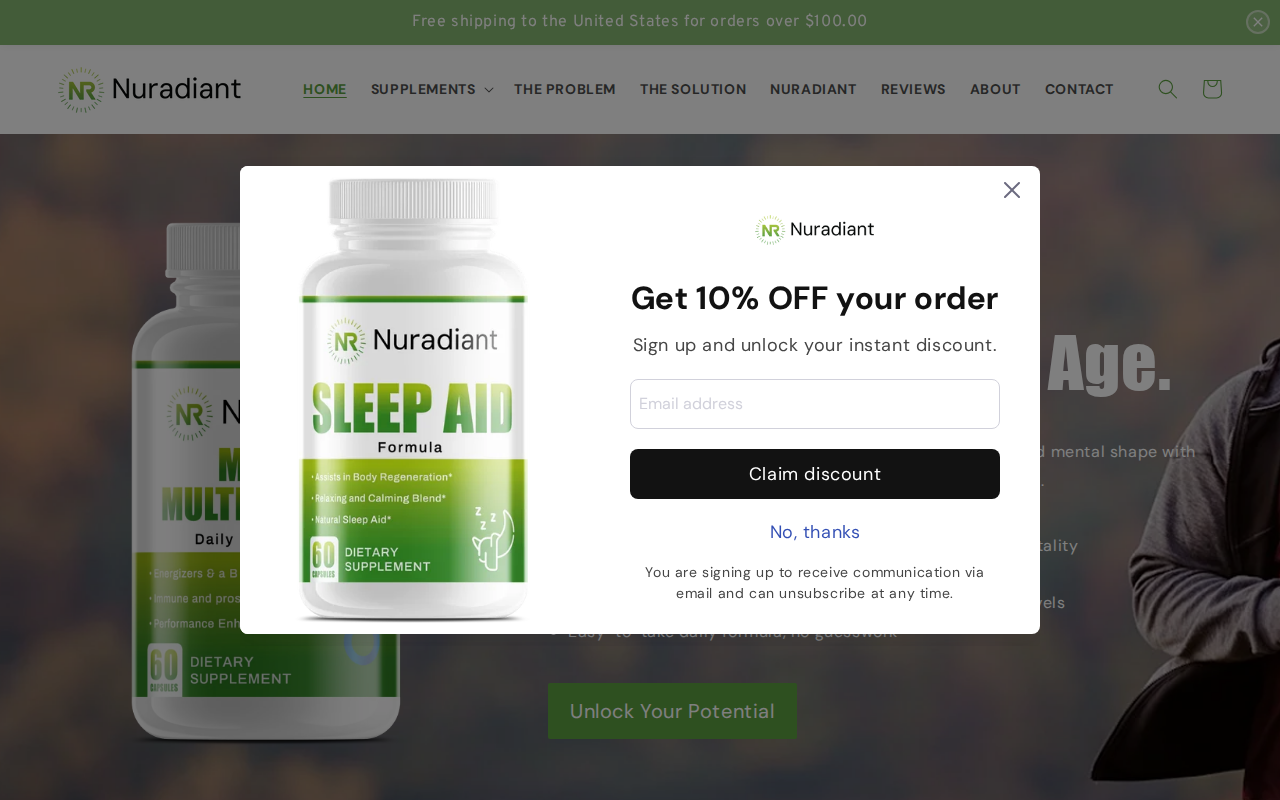 A realistic close‑up of natural supplement ingredients like vitamin D tablets, magnesium crystals, zinc granules, and calcium powder scattered on a wooden surface. Alt: key multivitamin ingredients for men’s health