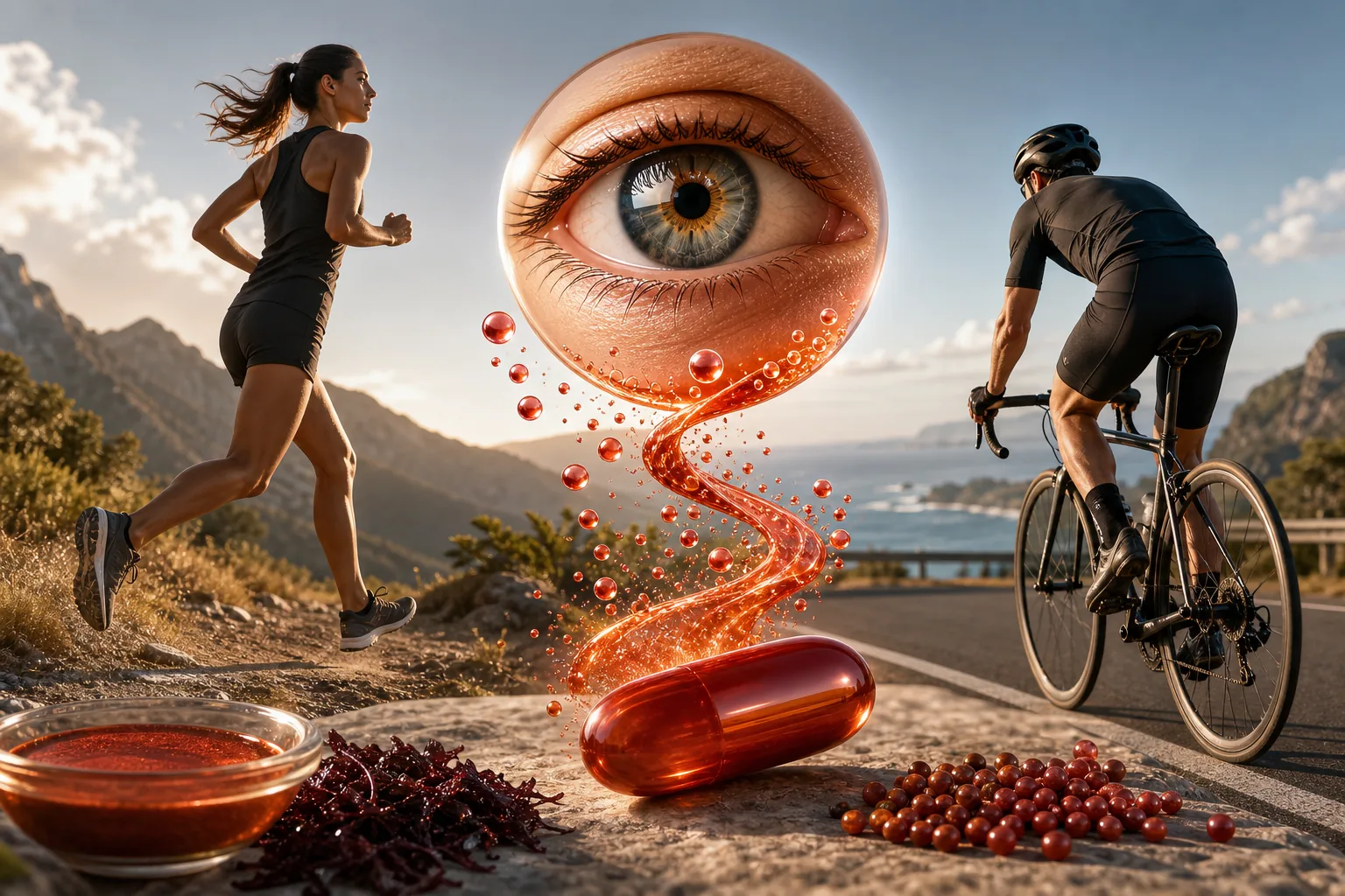 Sports Research Astaxanthin: visual reference for 5. Sports Research Astaxanthin , Best for Active Lifestyles and Absorption