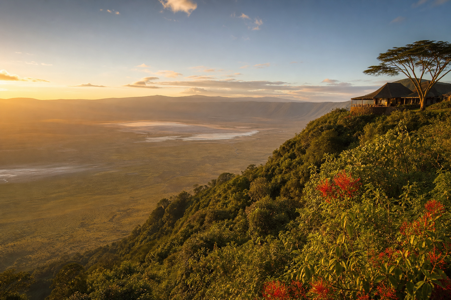 Best Ngorongoro Crater Lodges: 2 Top Picks