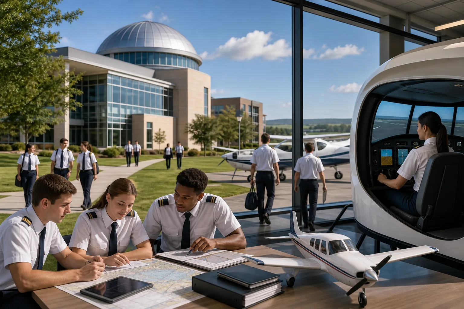 Illustration for Embry-Riddle Aeronautical University