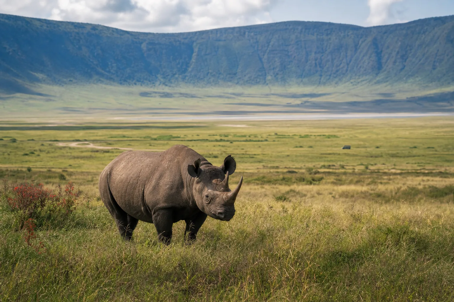 Best Place to See Rhinos in Tanzania