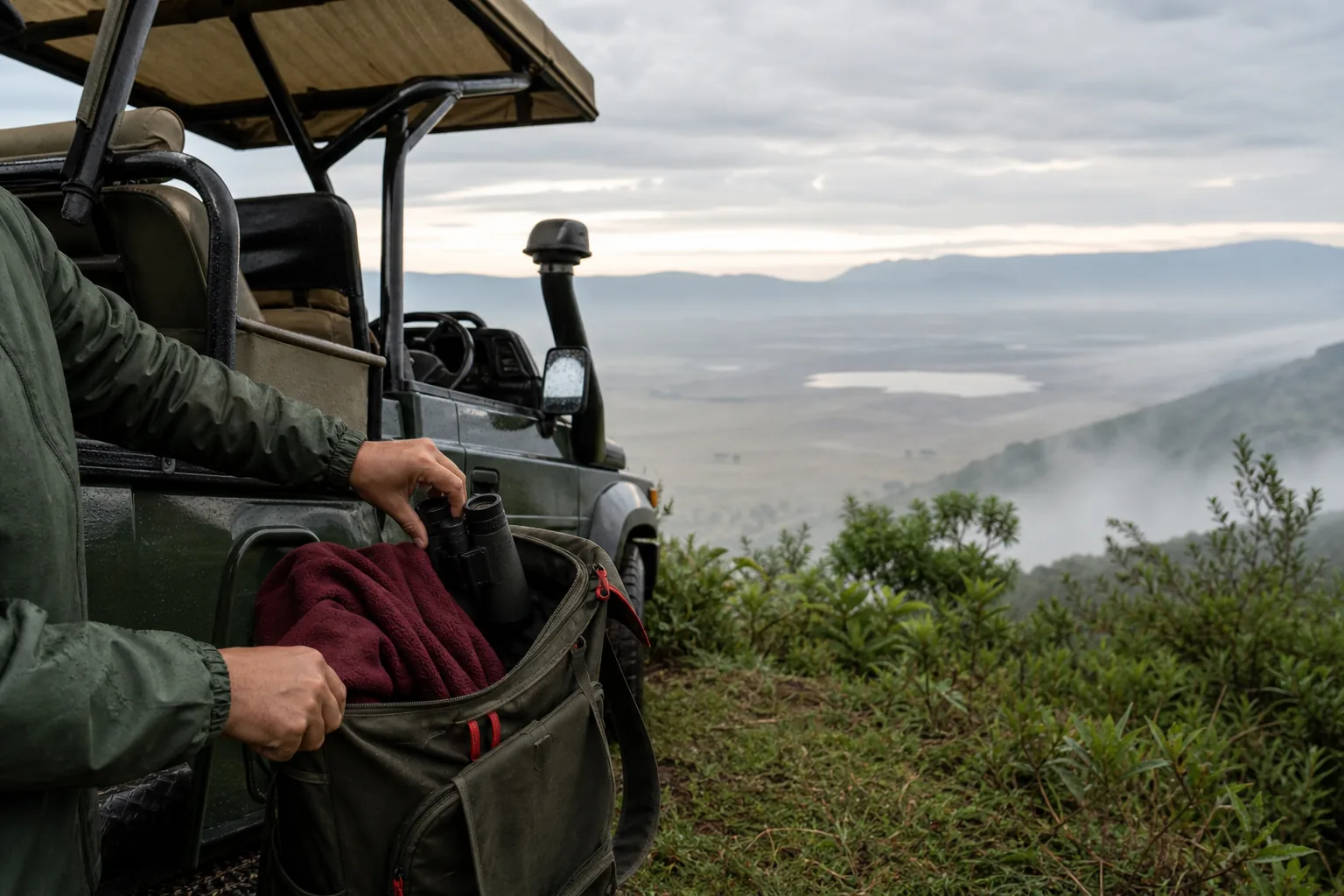 Ngorongoro Crater safari packing and cold weather gear