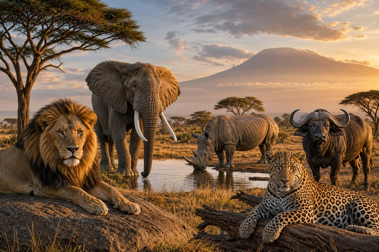 Best Places to See Tanzania’s Big Five