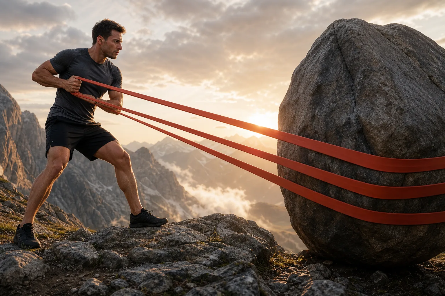 Illustration for Living Fit Resistance Bands