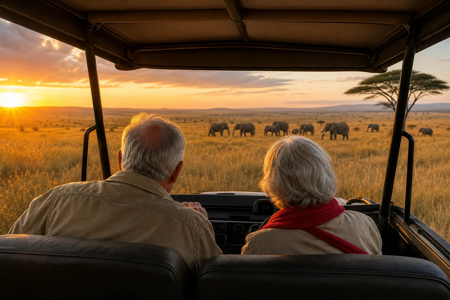 Best Safari for Seniors Over 60 in Tanzania