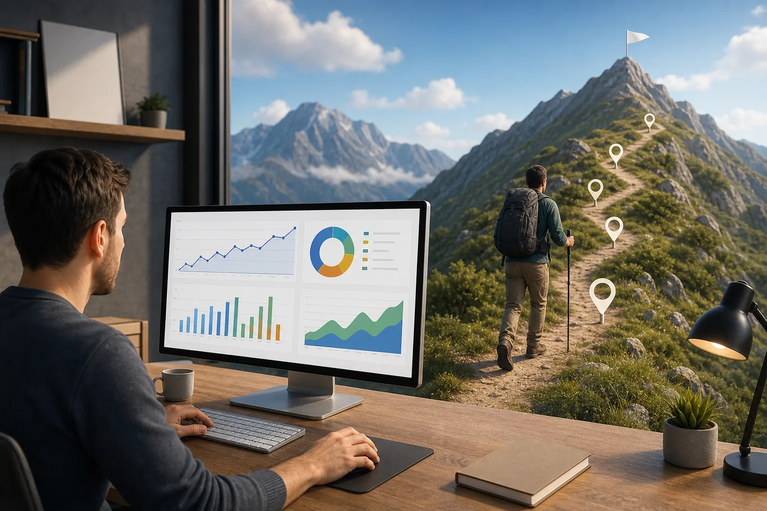 Illustration for SE Ranking: Integrated SEO research and rank tracking