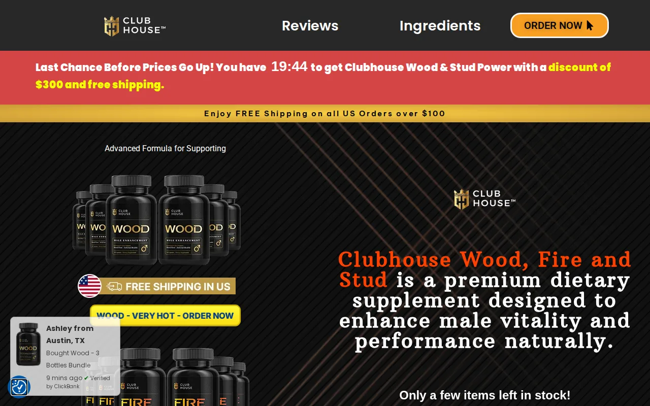 Clubhouse Supplements: visual reference for 1. Clubhouse Supplements (Our Top Pick)