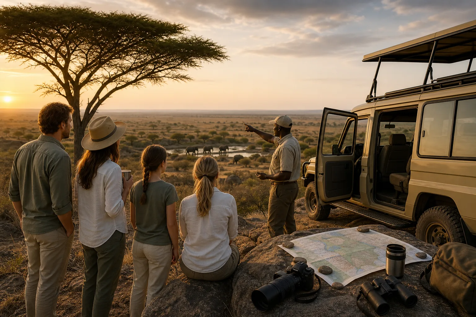 Illustration for Travel Wise Safari