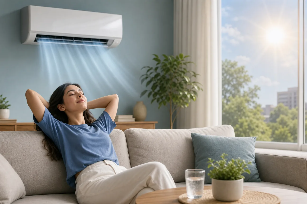Editorial illustration for Best Temperature for AC in Summer: 10 Settings