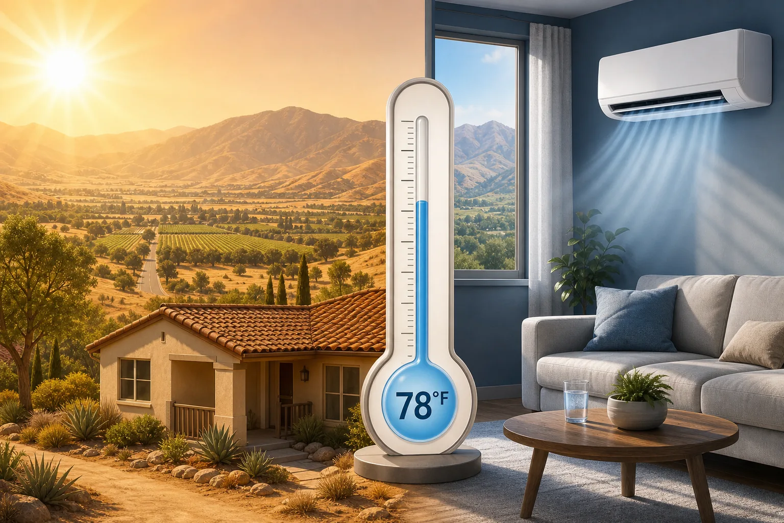 Illustration for 78°F