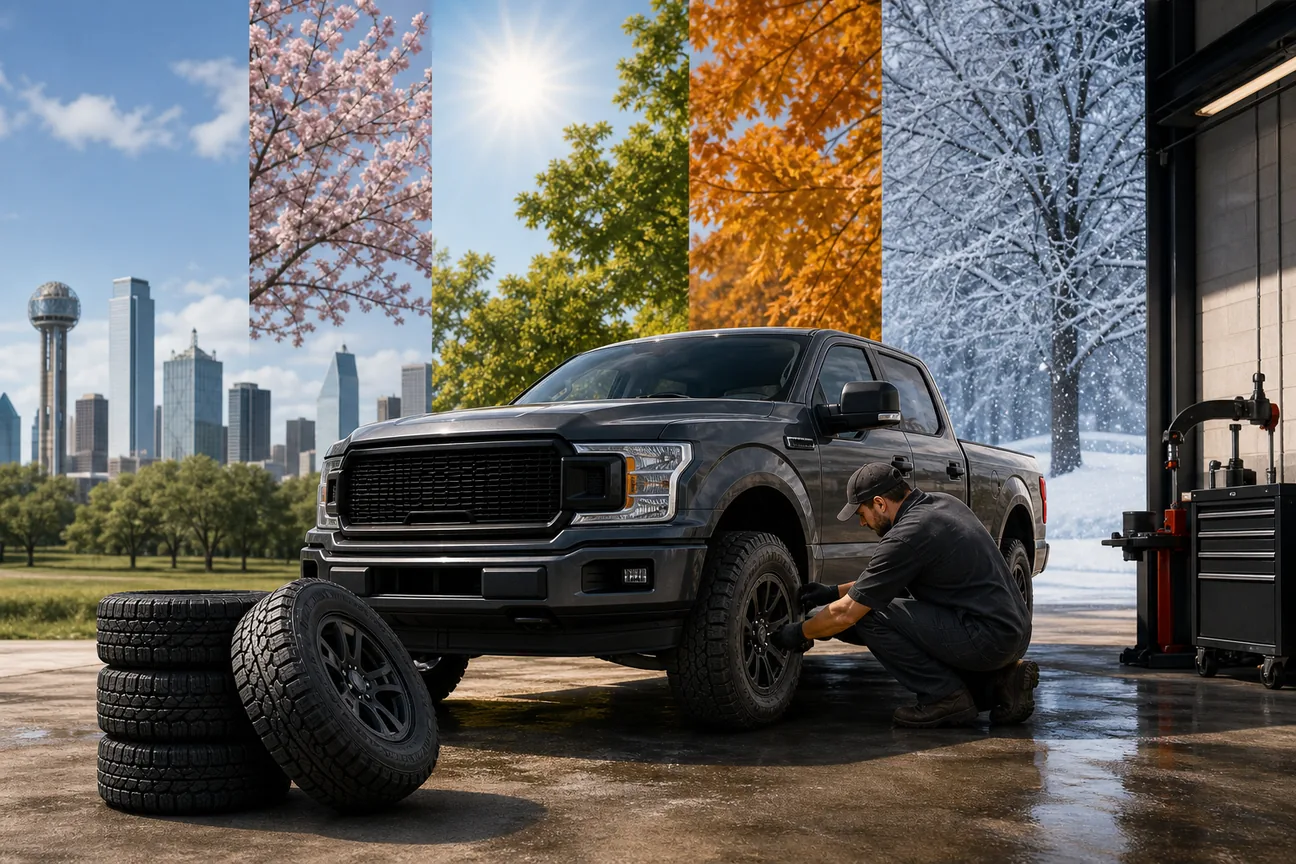 Best Time of Year to Replace Truck Tires in Dallas