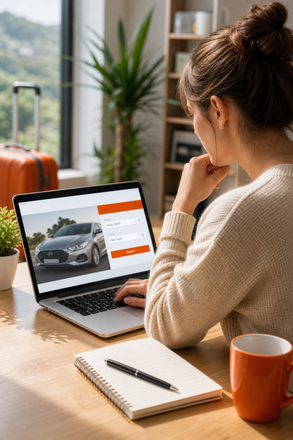 A photorealistic image related to best-time-to-book-car-rentals. Alt: best-time-to-book-car-rentals
