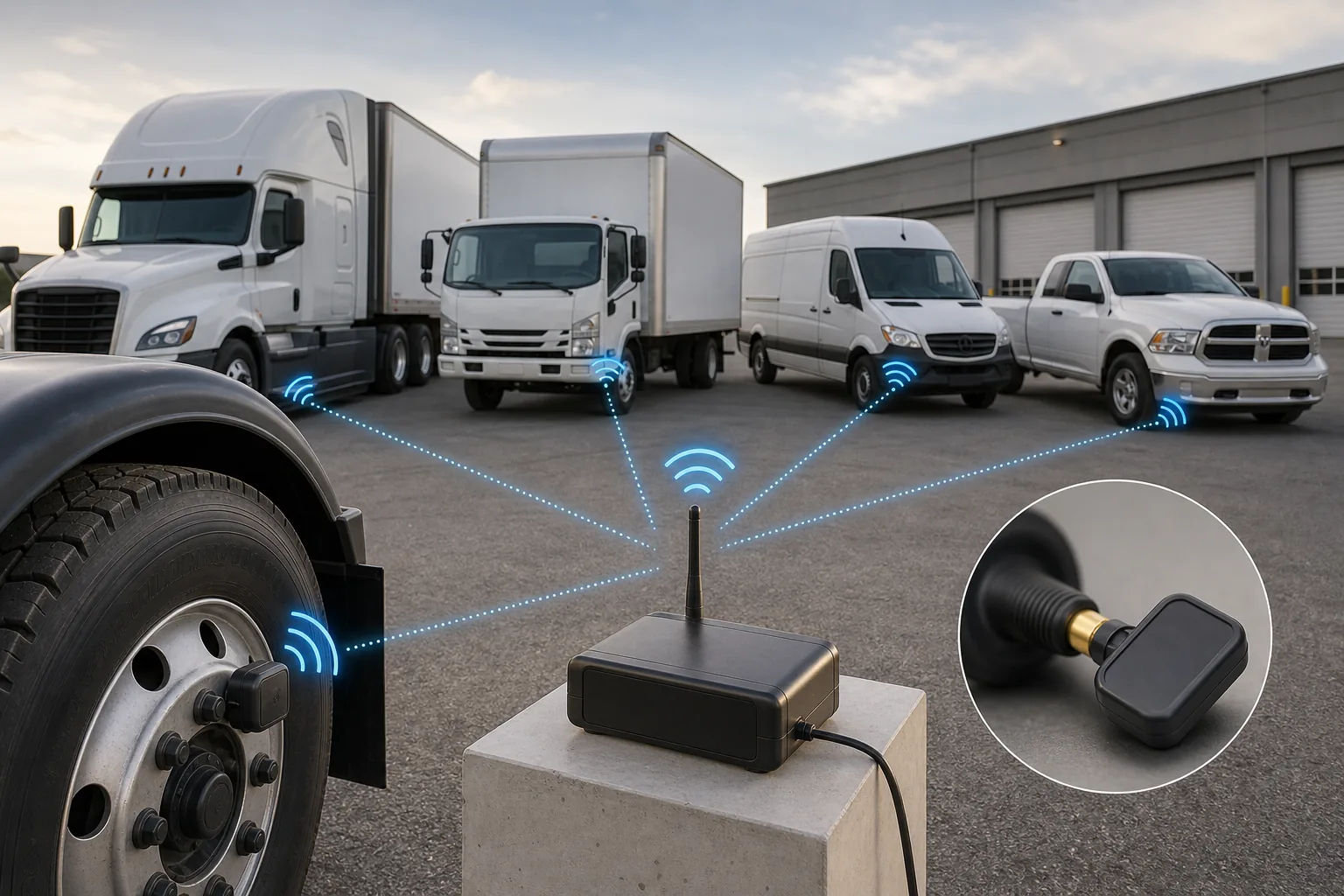 Illustration for Direct-sensor TPMS tools
