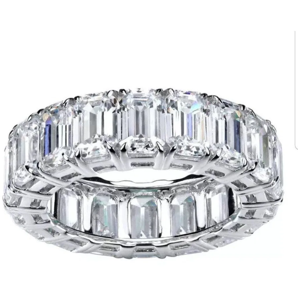 Product photo of Cubic Zirconia Eternity Band Ring