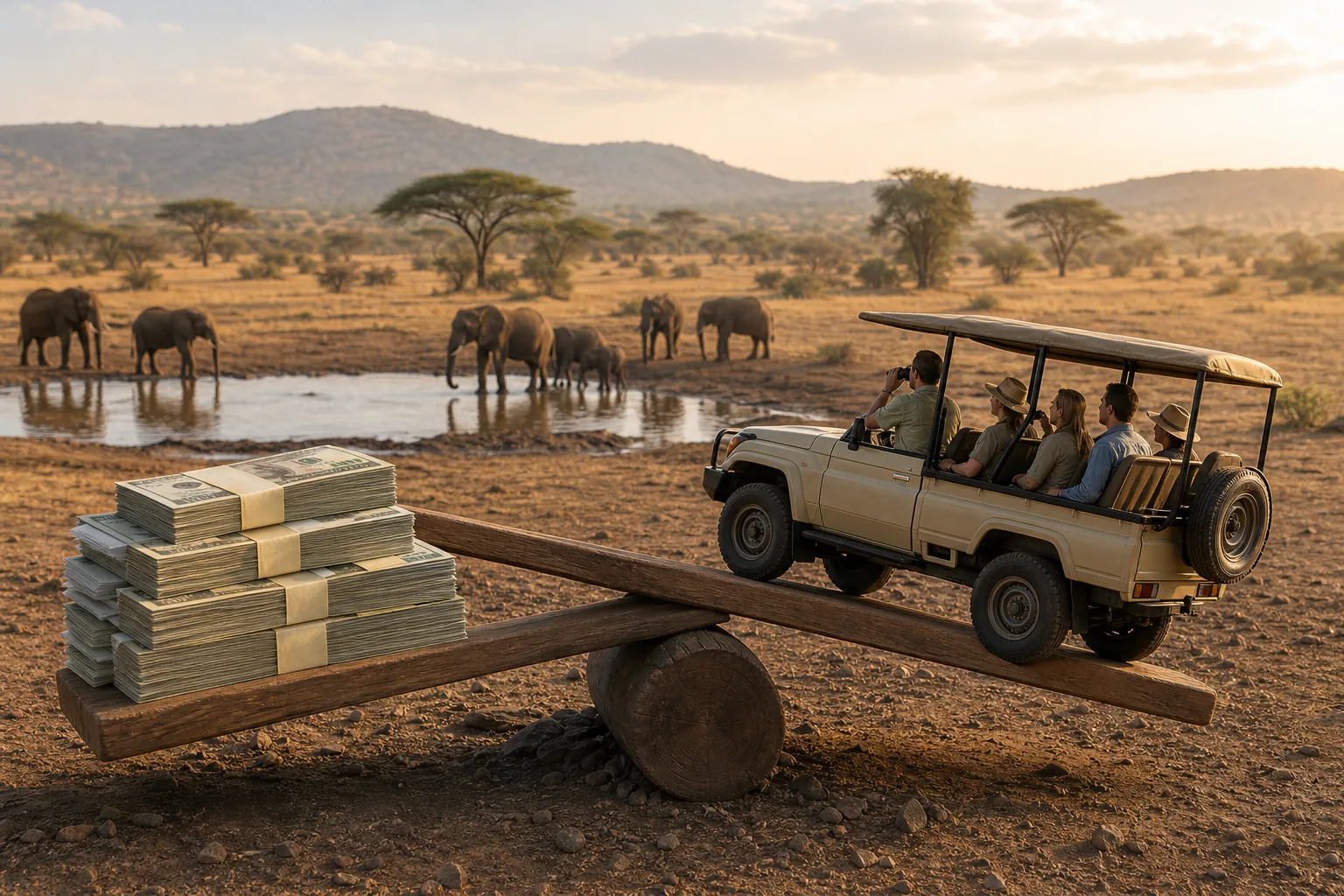 Illustration for Somewhere In Africa