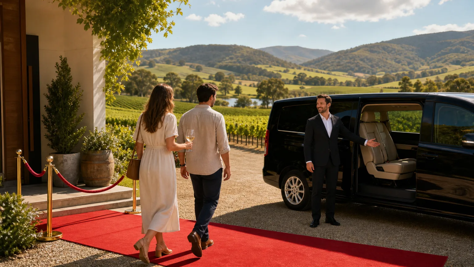 Red Carpet Wine Tours: visual reference for 1. Red Carpet Wine Tours , Private door-to-door tours with a custom itinerary