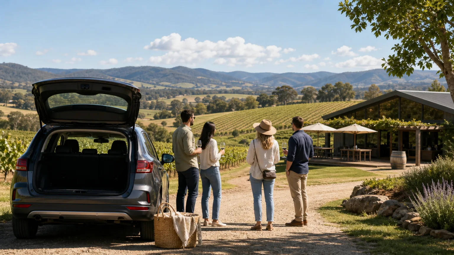 Hop It: visual reference for 4. Hop It , Semi-custom wine stops, no pickup, flexible schedule