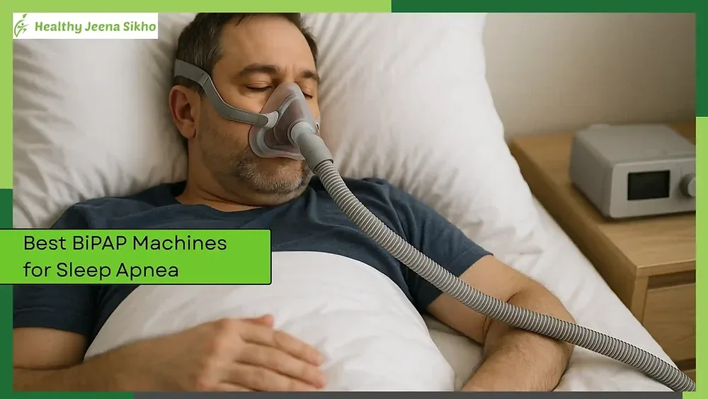 Caregiver comparing BiPAP machine costs and included features in India.