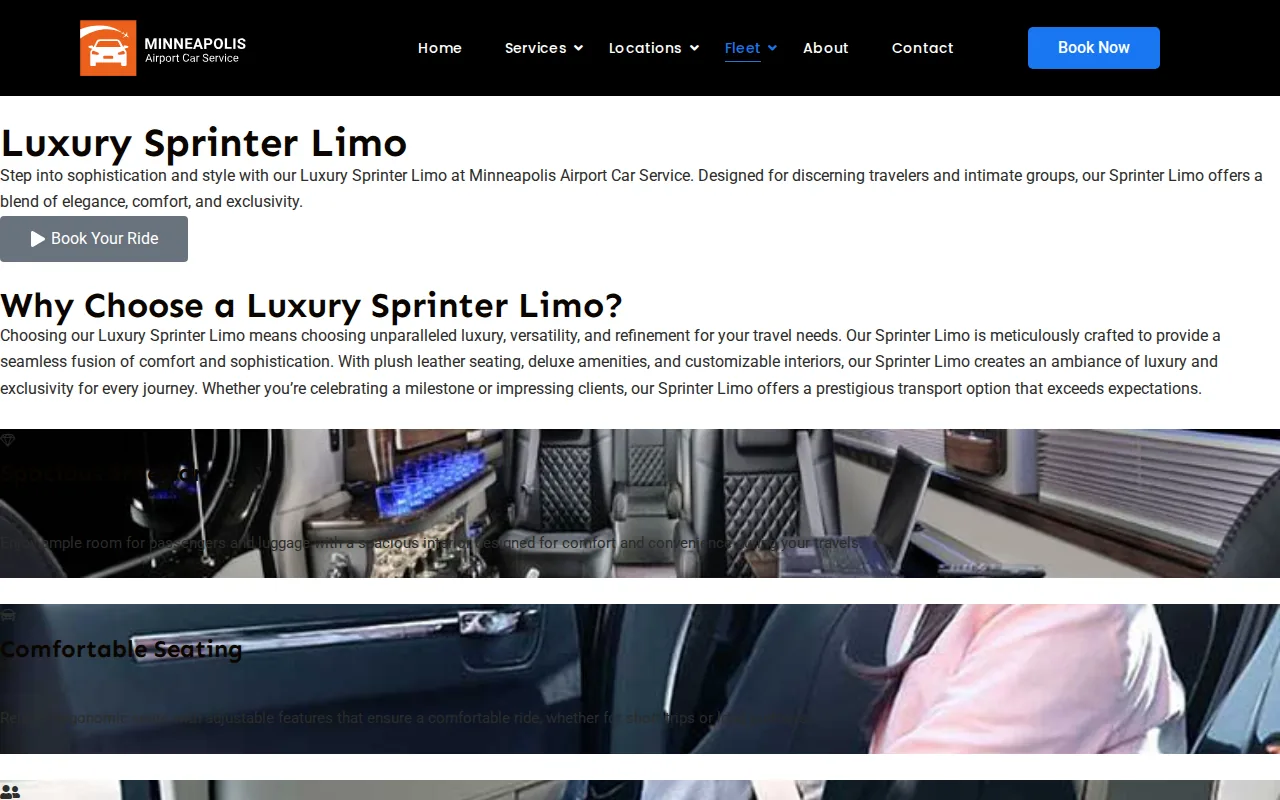 Minneapolis Airport Car Service: visual reference for 1. Minneapolis Airport Car Service, our recommendation