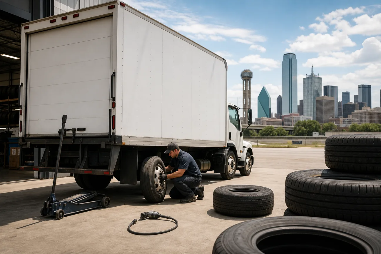 Best Box Truck Tire Replacement Dallas Services