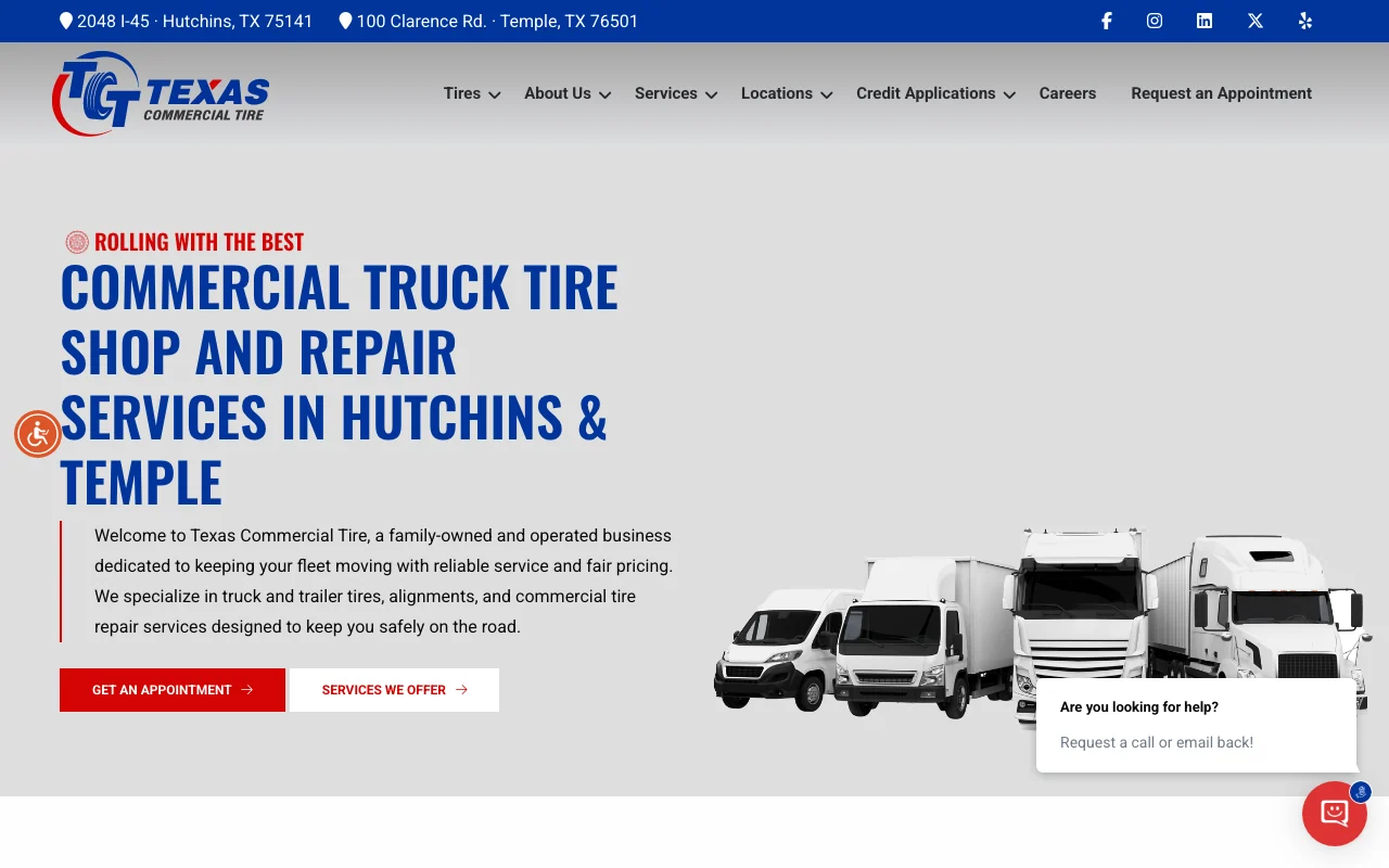 Illustration for Texas Commercial Tire