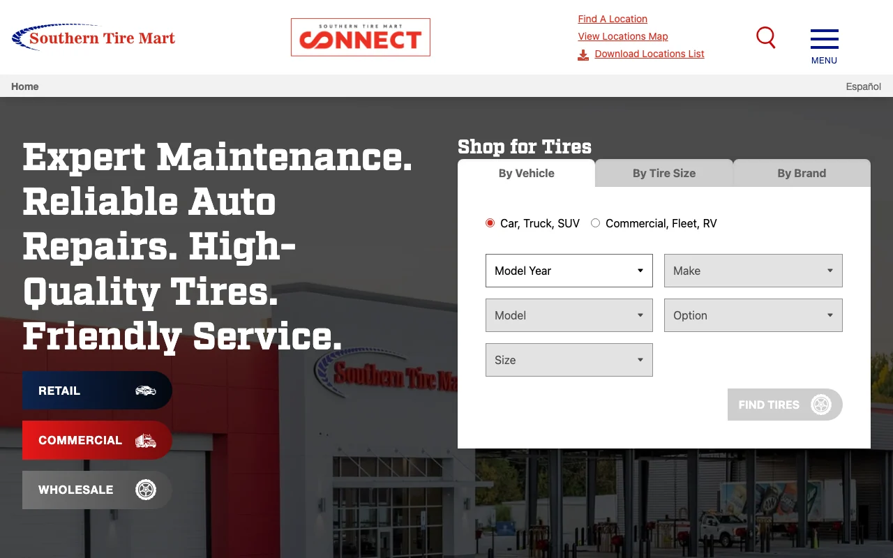 Illustration for Southern Tire Mart