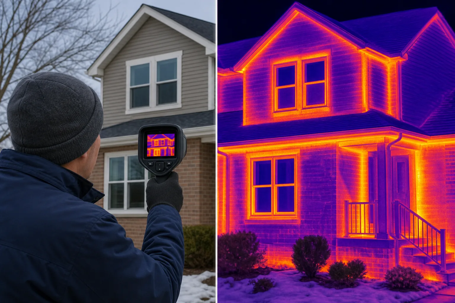 Illustration for FLIR thermal imaging camera