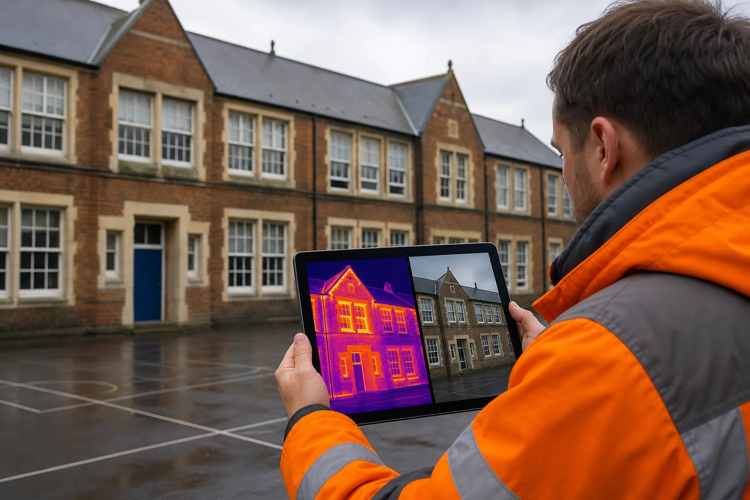 thermal imaging interpretation for building envelope defects and cold bridging