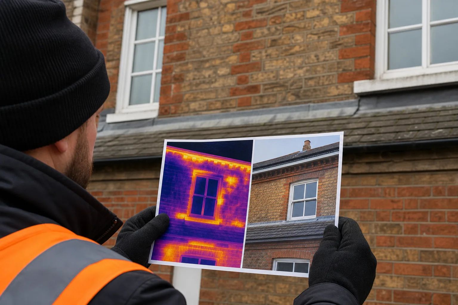 interpreting thermal anomalies in a building envelope inspection