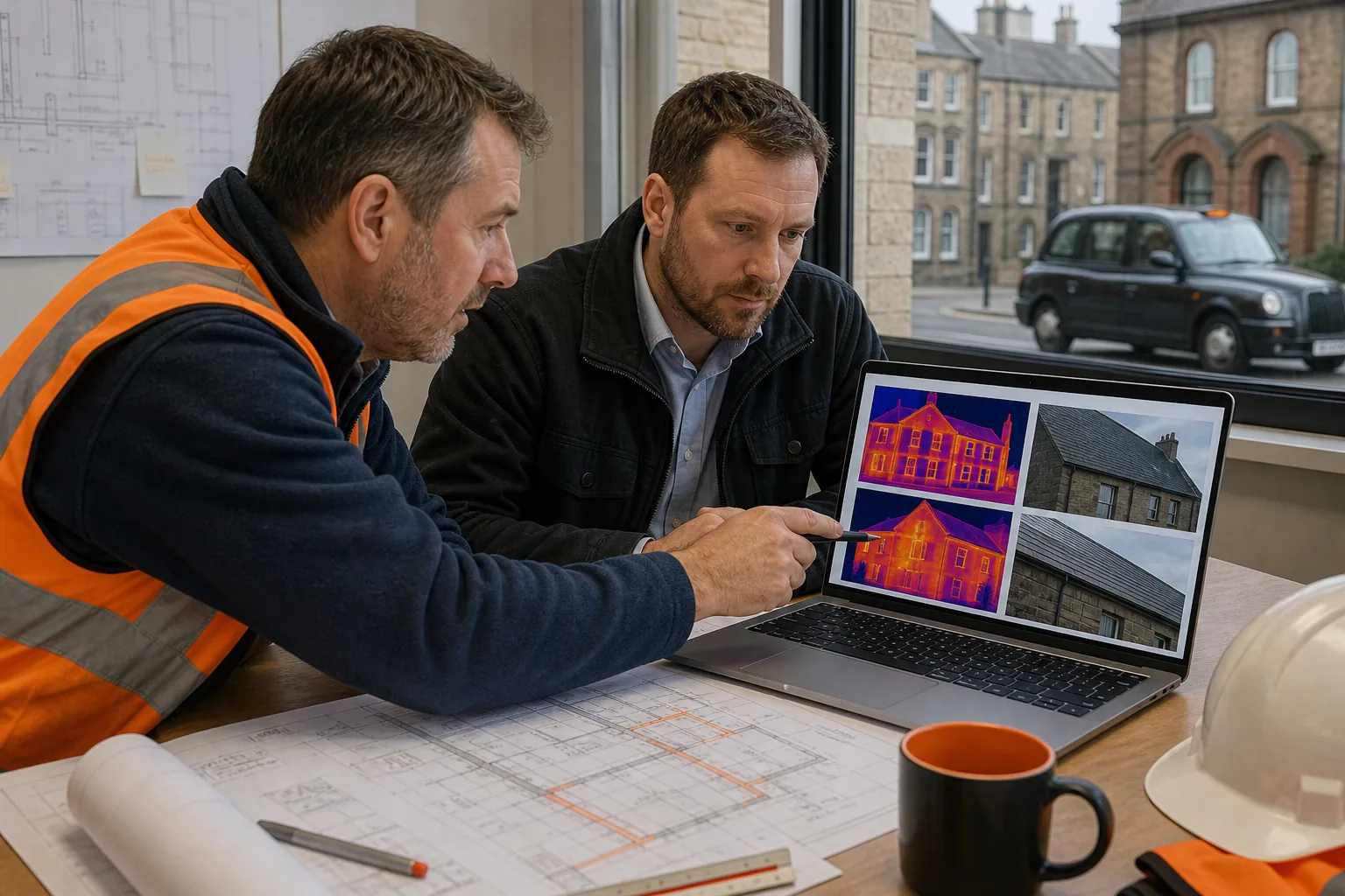 thermal imaging survey report and building fabric retrofit action plan