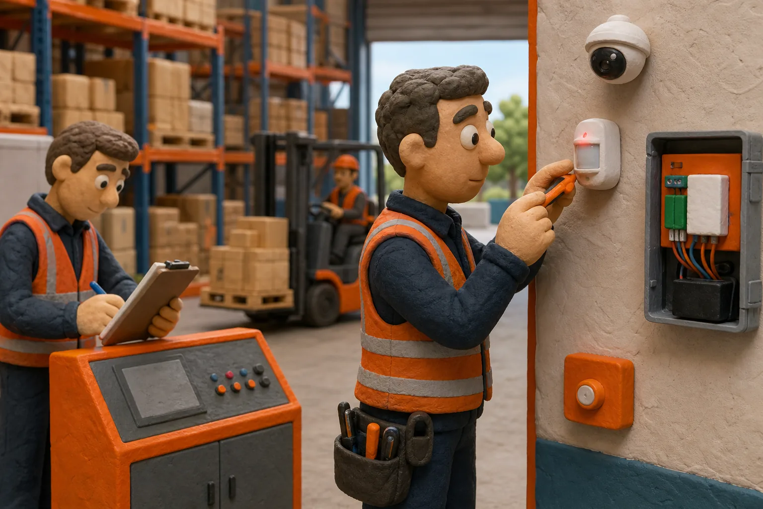 installation testing and maintenance of commercial alarm systems