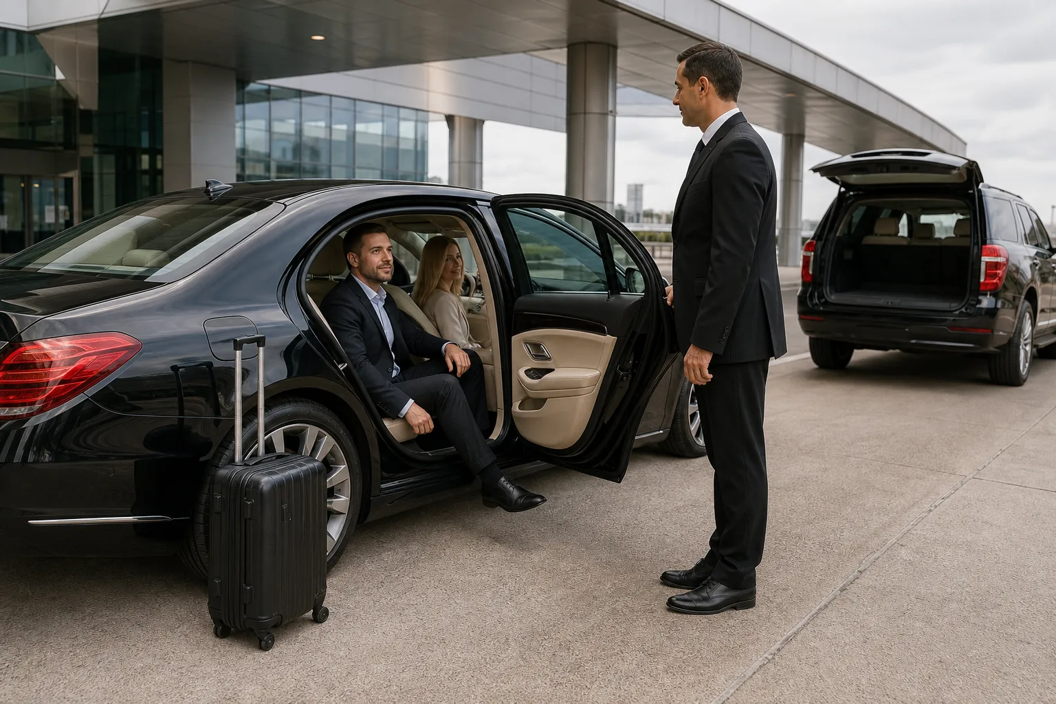 Illustration for Executive Sedan and SUV Services
