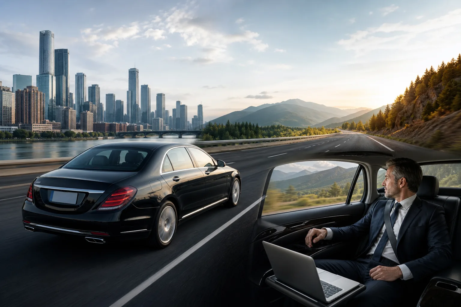 Illustration for Long-Distance Chauffeur Services