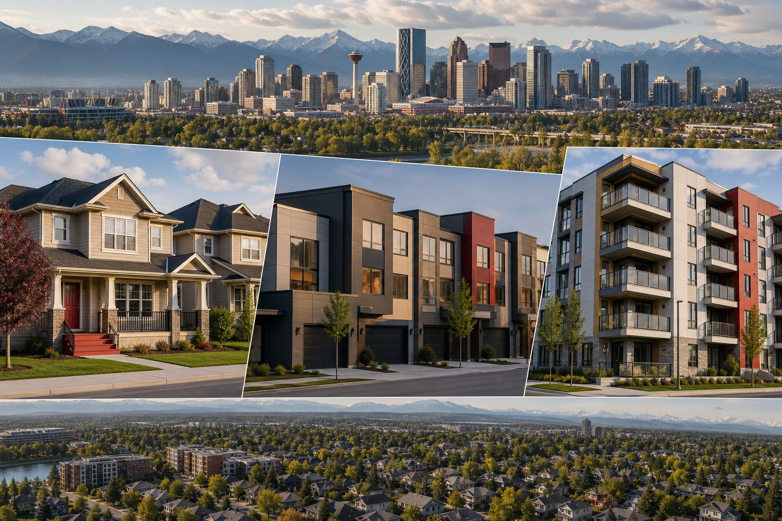 Calgary communities and home types for buyers