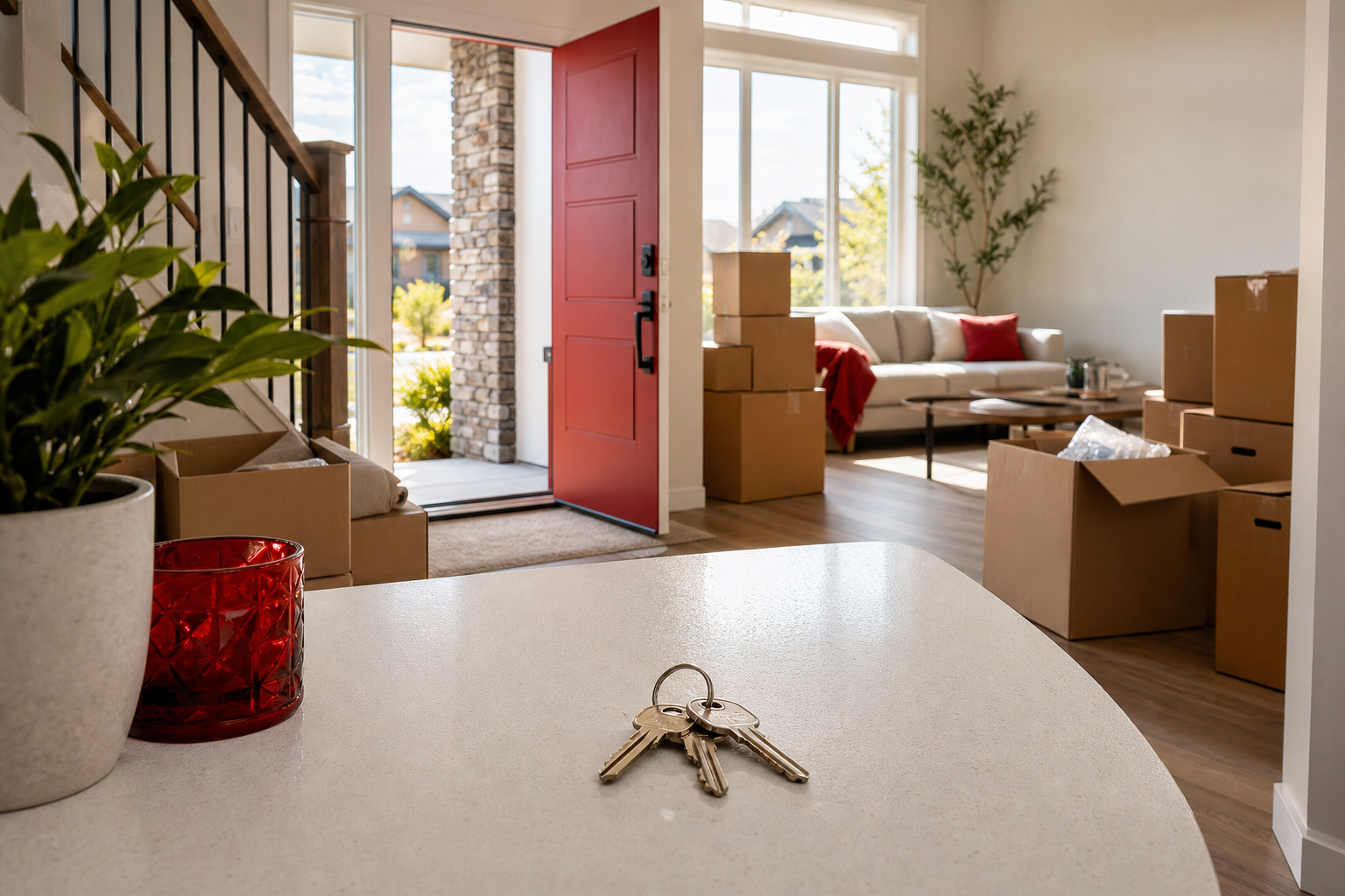 Calgary home closing and moving day
