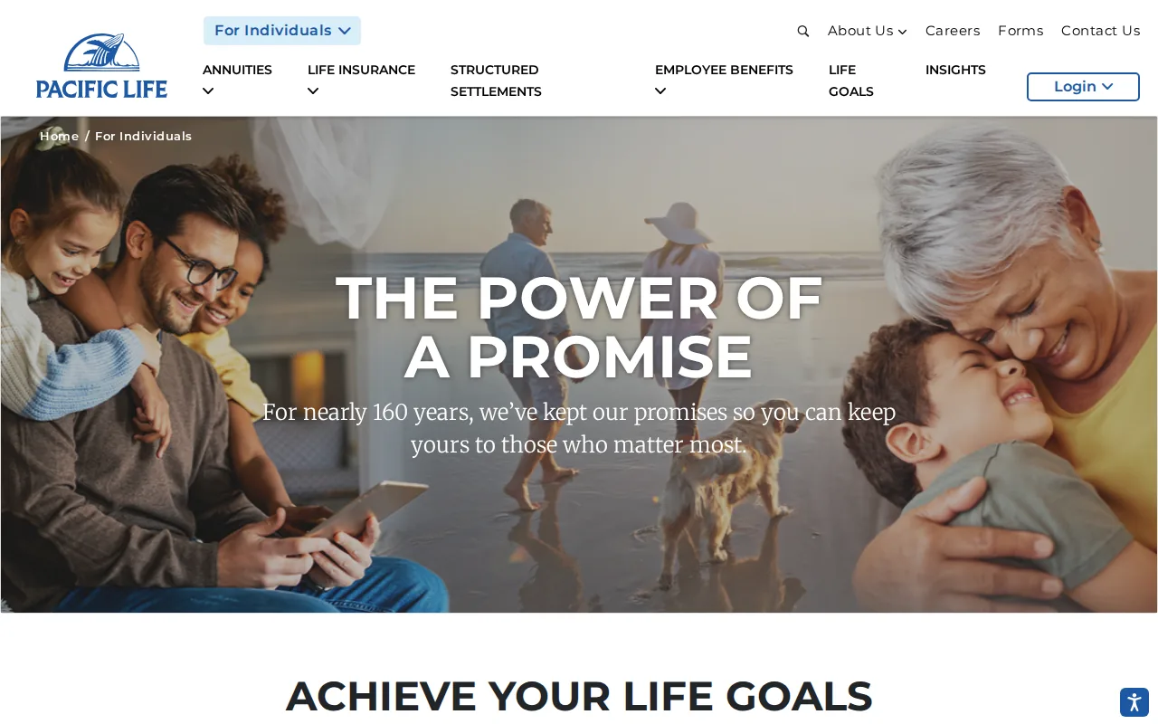 Pacific Life: visual reference for 3. Pacific Life &mdash; Living benefits and mortgage protection