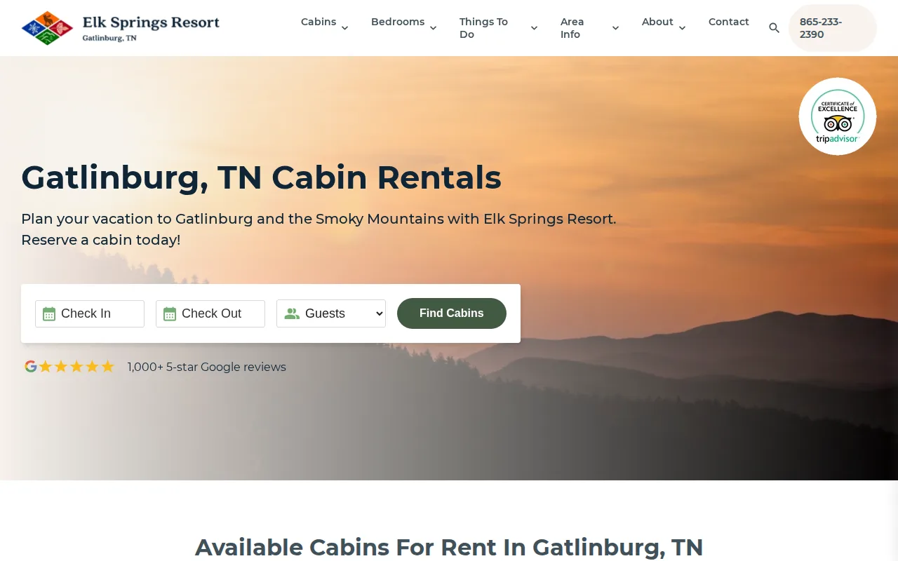 Elk Springs Resort: visual reference for 1. Elk Springs Resort (Our Top Pick)