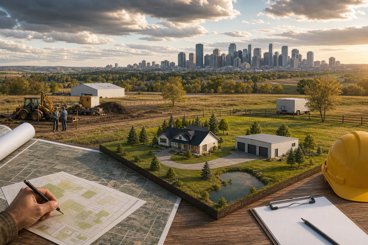 Illustration for Calgary Land Listing with DC (pre 1P2007) Zoning